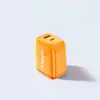 Cargador Rápido de Baja Temperatura Redondo Pequeño de Nitruro de Galio Adecuado para Huawei Apple Head Carga Súper Rápida de Nitruro de Galio
