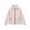 Comercio Exterior Al por Mayor Otoño e Invierno Nuevo Sudadera con Capucha para Hombre Estilo Americano Moderno Bloque de Color Cárdigan Chaqueta con Capucha Sudadera Unisex