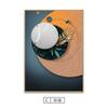 Brahma Pintura Decorativa de Lujo Ligero Moderno Pluma Azul Abstracto Personaje Pintura Colgante Mural Sala de Estar Cabecera Dormitorio Principal Pintura de Pared