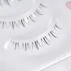 Celebridade da Internet Transfronteiriça Pequena Chama Cílios Inferiores Peça Única Naturais Artificiais Cílios Preguiçosos Femininos Naturais Haste Transparente Cílios Postiços