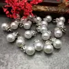 Moda Hebilla de Perla Artificial Cosida a Mano Colgante de Cristal Tirador de Cremallera Campana Ropa Bolsas Zapatos Accesorios DIY Metabo