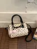 Bolsa de ombro fofa estilo coreano, estilo faculdade, nova mochila pequena de verão 2026 para o dia a dia, bolsa de mão portátil de nicho com bolinhas