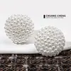 Botones Pequeños de Perlas Fragantes Cosidos a Mano, Ropa Exterior, Vestidos de Lana, Ropa Exterior, Botones Decorativos, Accesorios de Piel