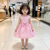 Roupas Infantis para Meninas 2026 Verão Novo Estilo Saias Infantis, Vestido Princesa de Renda para Crianças Maiores, Vestido de Peça Única, Dropshipping