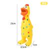 Juguetes Populares para Mascotas Transfronterizos, Pollo de Látex con Manchas, Pollo Gritón Interactivo de Descompresión, Juguete para Perros Medianos y Grandes