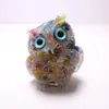 Pegamento Popular Transfronterizo Animal de Resina Búho Grava de Cristal Muebles para el Hogar Artesanía Souvenirs Regalos
