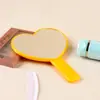 Espejo Pequeño con Mango Personalizado, Espejo de Mano con Forma de Corazón Hecho a Medida, Espejo de Mano Portátil Mini de Alta Definición Unilateral al por Mayor