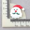 Papá Noel Muñeco de Nieve Árbol de Navidad Campana Resina Accesorios Pegamento Crema Material Bolsa Carcasa Teléfono Móvil DIY Accesorios para el Cabello Adornos para la Cabeza