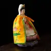 Túnica y Manto del Bodhisattva Guanyin, Capa Bordada de Estatua de Buda, Chal de Deidad, Ropa de Túnica Budista