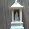 Lanterna de pônei vintage lâmpada de vela eletrônica luz noturna LED lanterna de querosene de Natal externa lanterna de vento portátil lanterna pequena