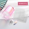 Juego completo de sellos de silicona para uñas, herramienta de transferencia de arte de uñas con impresión de doble cabezal, raspador de sello transparente para uñas francesas