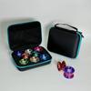 Bolsa de armazenamento para yo-yo multifuncional de 1-12 furos, bolsa para bola de amortecimento, caixa de armazenamento de EVA, caixa de coleção portátil
