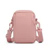 El nuevo bolso cruzado elegante y versátil de Shengxilu es una bolsa vertical multifuncional para guardar el teléfono en color liso, adecuada para uso casual como bolso de hombro.