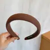 Diadema de Esponja de Gama Alta para Mujeres con Volumen Craneal Alto, Nueva Diadema de Lavado Facial Primavera y Otoño 2026, Pasador, Accesorio para el Cabello de Ala Ancha