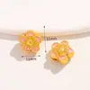 Nuevo Método Antiguo Chino Aleación Colorida Flor de Cuentas Estrella Rosquilla Agujero Pasante Cuentas DIY Pulsera Hecha a Mano Accesorios de Joyería