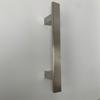 Manijas para Puertas de Gabinete, Manijas de Madera, Tiradores de Puerta, Herrajes de Acero Inoxidable, Tubos Cuadrados, Estilo Chino al por Mayor, Puertas de Vidrio, Puertas Correderas