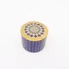 Tetera redonda de hojalata olla de hierro multi-patrón olla de hierro metálica Tarro de almacenamiento tarro para galletas galletas personalizado/Hecho