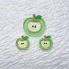 Fatias de Maçã Transparentes Grandes Exportação Transfronteiriça Acessórios de Resina Capa de Celular DIY Furo para Fivela de Sapato Acessórios de Cabelo Materiais Decorativos