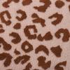 Tela jacquard de lana de leopardo de moda 600g otoño e invierno felpa cálida tela con estampado de leopardo pequeño