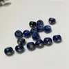 Lápiz Lázuli Natural de Cuenta Grande con Incrustaciones de Diamante, Cuentas Sueltas, Cuentas Espaciadoras, Cuentas para Hilo, Artículo Coleccionable 623