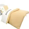 Serie de Ropa de Cama para Siesta de Jardín de Infancia Juego de Tres Piezas: Sábana Bajera Acolchada Bordada de Algodón Puro, Funda Nórdica, Funda de Almohada Fabricante Venta al por Mayor para Uso Doméstico