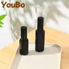 Estoque Disponível Transfronteiriço 10-200ml Estilo Europeu Frasco Borrifador de Vidro Preto Frasco de Perfume Borrifador Fino Frasco de Hidratação Frasco Recarregável