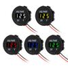 Voltímetro de batería de coche directo de fábrica Pantalla digital LED CC 12V motocicleta coche mini detector 24