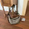 Bolso Retro de Gran Capacidad para Viajes Diarios para Mujer 2026 Nuevo Estilo Bolso de Hombro Individual Debajo del Brazo Bolso Tote Tejido de Alto Valor Elegante
