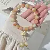 Pulsera Bodhi Sizzle Rouge Femenina Dedo Retorcido Suave Salida de Fábrica Cuenta de Buda Cuenta Wen Placa de Juego Jugar Pulsera Bodhi Mayoreo
