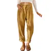 Pantalones Casuales de Cintura Alta Nuevos de Otoño 2025 para Mujer Estilo Europeo y Americano Color Sólido Pana Pierna Recta Suelta Pantalones Largos para Mujer