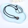 Pulsera Collar de Obsidiana Plateada León Amuleto de Transferencia de Alta Gama Colgante de Nicho Colgante Regalo Día de la Diosa