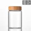 Em Estoque Frasco Tubo de Vidro Transparente Selado com Tampa de Rosca de Bambu 47mm com Tampa Frasco dos Desejos Frasco de Mensagem na Garrafa Tubo de Ensaio