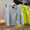 Calidad Grado D, Impermeable y Cortavientos para Todo Clima, Corte Estéreo 3D, Chaqueta Soft Shell con Capucha y Forro de Polar para Hombre y Mujer