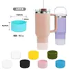 Adecuado para Cubiertas de Taza de Agua de Silicona Stanley, Cubiertas de Silicona para Taza Térmica Stanley, Antibacterianas, Seguras y Resistentes a los Arañazos