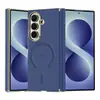 Adecuado para Samsung Galaxy Z Fold 8 Ultra: Funda de teléfono con carga inalámbrica magnética y protección de bisagra magnética