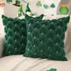 Capas de Almofada de Natal e Páscoa Mais Vendidas Transfronteiriças, Capas de Almofada Jacquard Tridimensionais Frescas, Decoração Simples de Páscoa