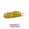 Isca Cross-Border Isca Macia Flutuante Truta Isca Macia PVC Salgada e com Cheiro de Peixe 18 Peças por Pacote 3,8cm