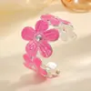 Nueva Moda Pulsera de Hoja de Metal Diseño de Nicho Espiga Oreja de Trigo Árbol Hoja Brazalete Abierto Fabricante Mayorista Transfronterizo Joyería