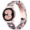 Adecuado para Samsung Watch6/7 Correa de Resina para Reloj Watch4 Interfaz Especial Sin Costuras Tipo D Correa de Resina para Reloj