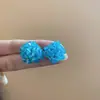 Estilo Pintura al Óleo Jardín de Monet Pendientes de Flor de Amor Perla Pendientes de Temperamento de Moda Lujo Ligero Pendientes de Gama Alta Venta al por Mayor