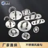 Gancho de Acero Inoxidable Engrosado Gancho Superior en Forma de U Gancho para Ventilador Gancho para Lámpara de Araña Anillo de Hierro Fijo para Yoga Gancho Fijo para Saco de Arena