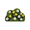 Alfombra de musgo para jardín para habitación infantil, sala de estar, alfombra de mesita de noche, alfombra verde para dormitorio, alfombrilla de mesita de noche, alfombra de césped, resistente a la suciedad