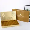 Caixa de Presente Retangular com 77 Compartimentos Chocolate Dove Ferrero Dia dos Namorados Sabonete Flor Rosa Embalagem Caixa de Presente Direto do Fabricante