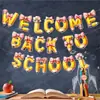 Novos Banners Decorativos para a Temporada de Volta às Aulas Transfronteiriça, Decorações de Fundo para Sala de Aula, Decorações para Festa de Volta às Aulas, Bandeiras e Guirlandas
