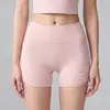 Conjunto de dos piezas sexy de top sin espalda con escote en U cruzado para mujer, de secado rápido, corte ajustado, favorecedor para el gimnasio y yoga.