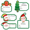 Pegatinas Decorativas Impresas Personalizadas Papá Noel Muñeco de Nieve Pegatinas de Diálogo Etiquetas Autoadhesivas Decoración de Empaque Navideño