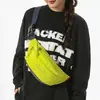 Bolsa de pecho transfronteriza, bolso cruzado casual para hombre, ligero para ir al trabajo y viajar, bolso de hombro pequeño, estilo japonés de ropa de trabajo, riñonera deportiva de color liso, moderno