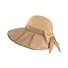 Nuevo Sombrero de Sol de Goma Negra Versátil de Verano, Sombrero de Pescador, Sombrero de Sol para Mujer, Sombrero de Sol de Alta Gama de Moda