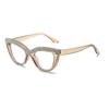 2024 nuevo estilo gafas de sol sencillas con incrustaciones de diamantes venta caliente transfronteriza gafas de sol retro ojo de gato con cadena de diamantes para hombres y mujeres fabricantes