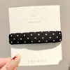 Pinza para el Cabello de Lana con Estampado de Leopardo para Otoño e Invierno para Mujer, Elegante Pinza para Flequillo Lateral, Pinza BB de Gama Alta para Pelos Sueltos, Pasador de Moda Estilo Retro